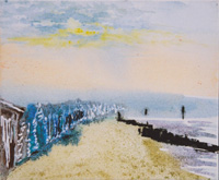 Beach huts